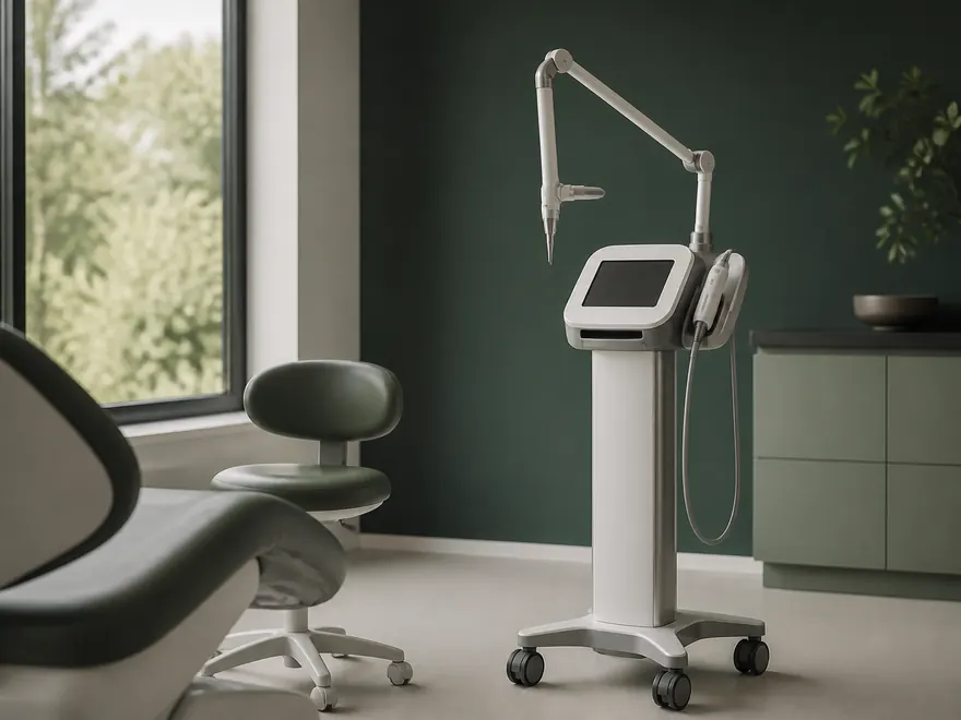 Fotona dental laser unit, ready for treatment